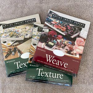 NWOT, Three Pkgs Strathmore Artist Inkjet Papers